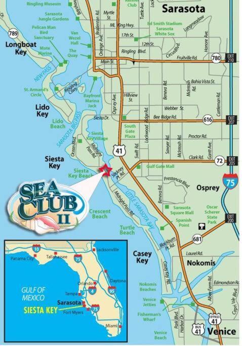 Siesta Key Condo - On The Water ! Экстерьер фото